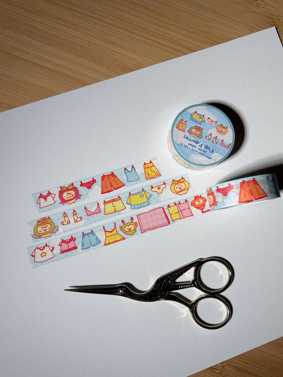 Laundry day washi tape
