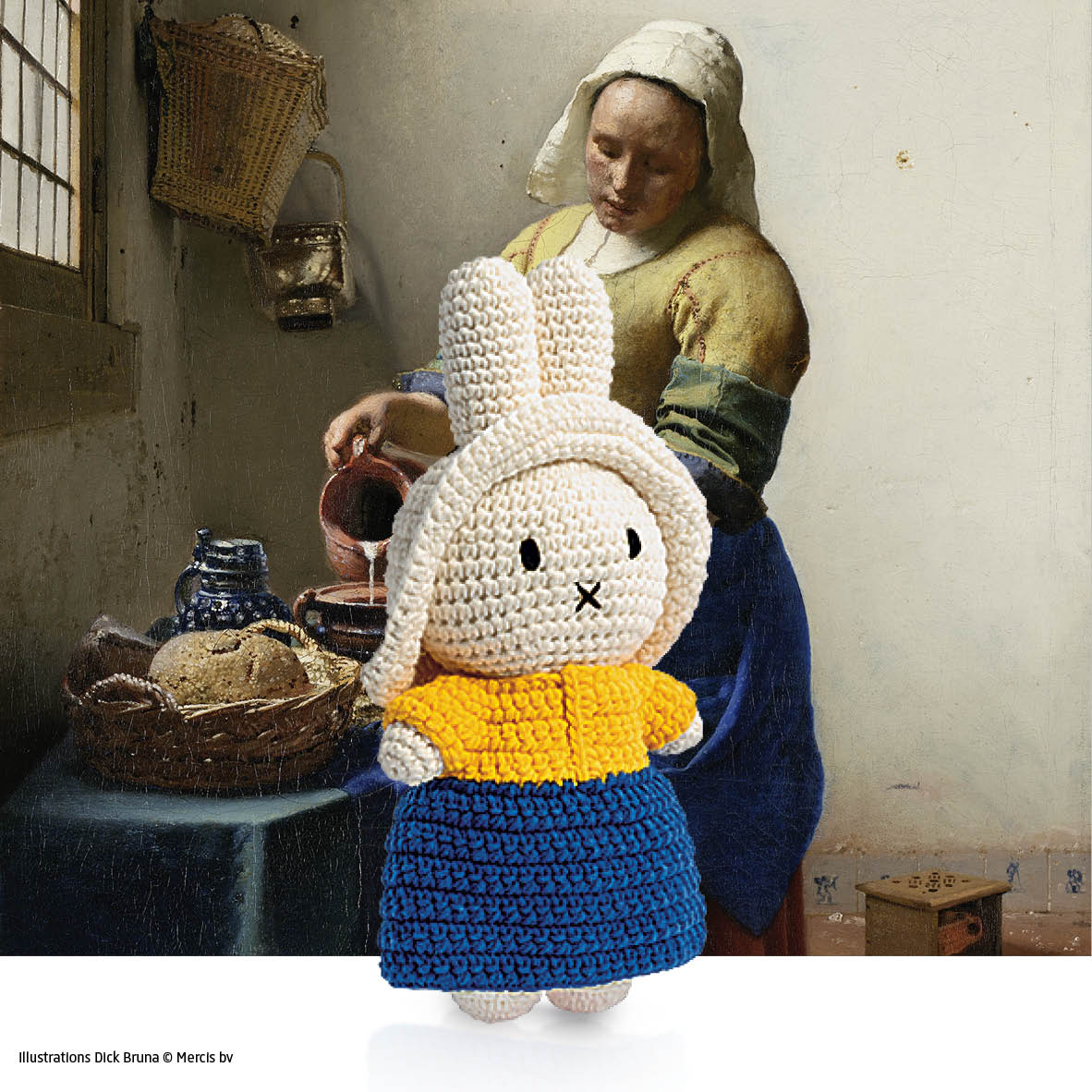 Miffy handmade and her milkmaid outfit