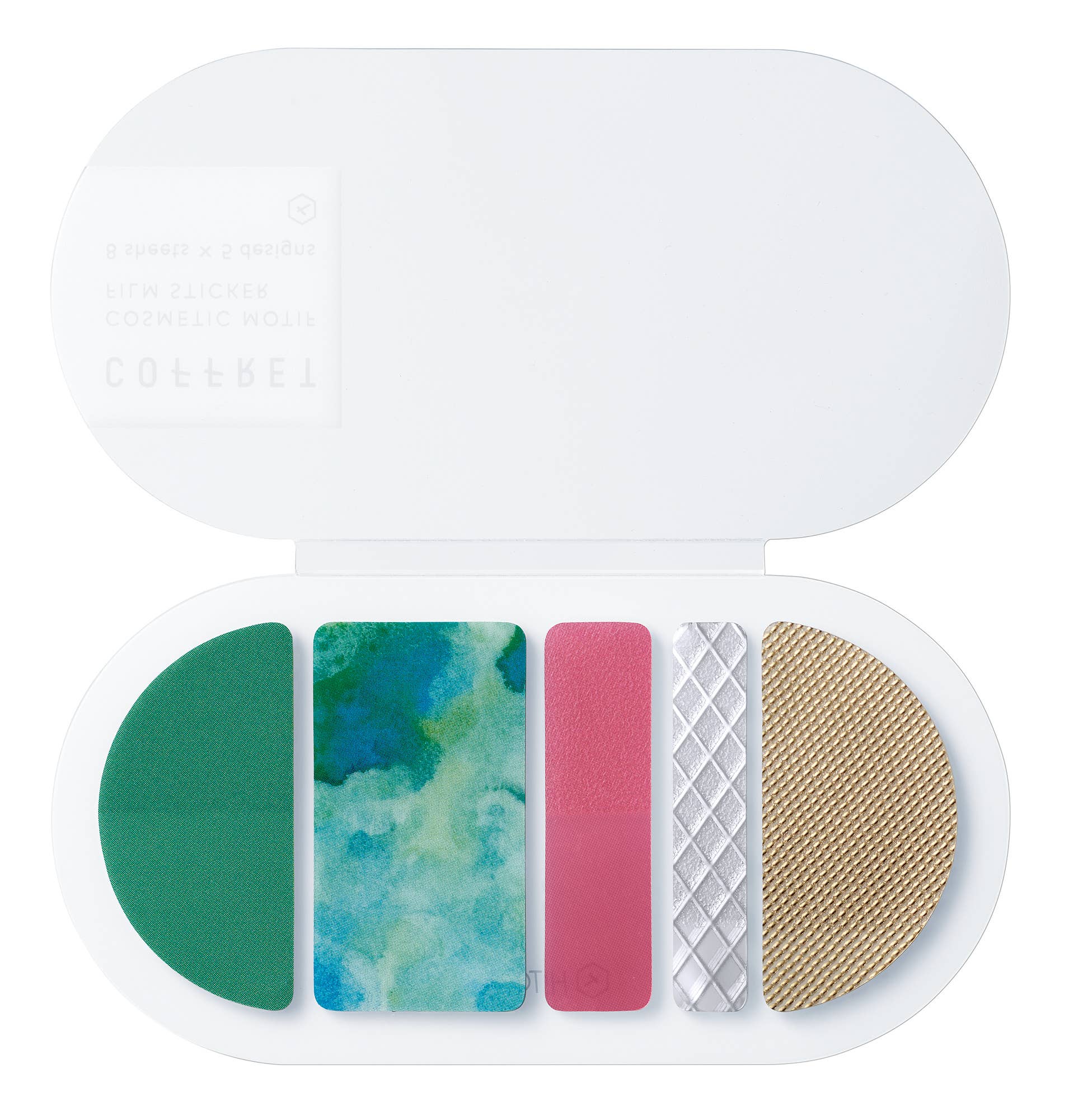 "COFFRET" ROUND Decoration Sticker