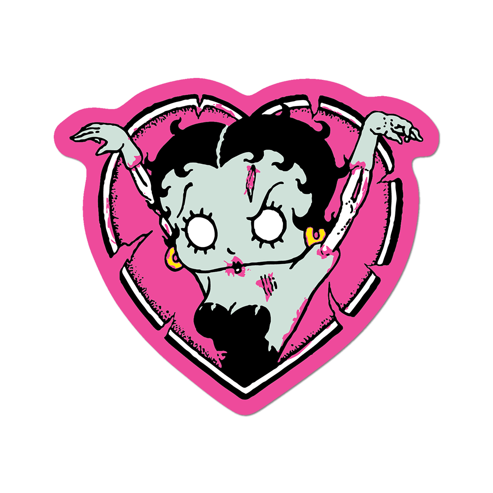 Dead Betty - Die-Cut Sticker (haunted, romance)