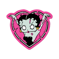 Dead Betty - Die-Cut Sticker (haunted, romance)