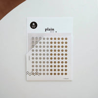 Suatelier Design Plain.36 Sticker Sheet Pack of 3