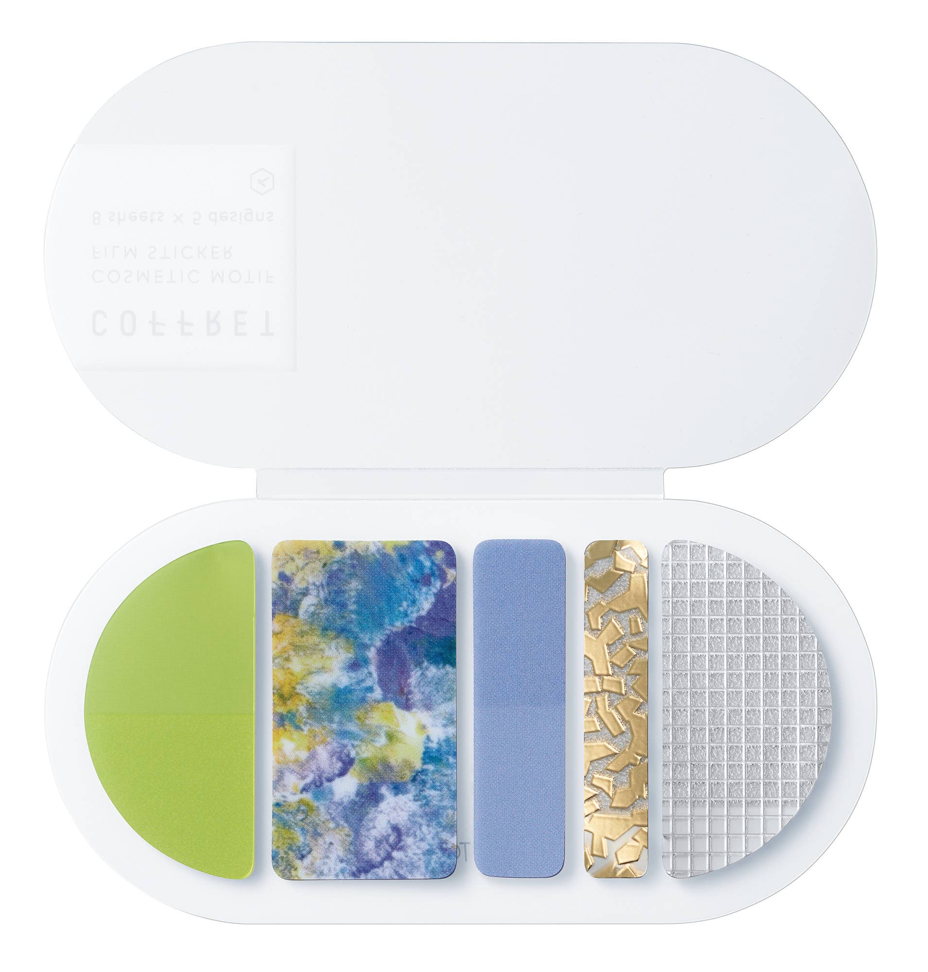 "COFFRET" ROUND Decoration Sticker