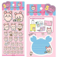Chiikawa & Friends 5 Sizes Jelly Coating Deco Stickers