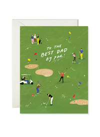 Golf Dad - Golf Pun Father's Day Greeting Card