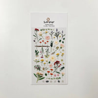 Sticker Sheet "Flower Letter" - Suatelier Design