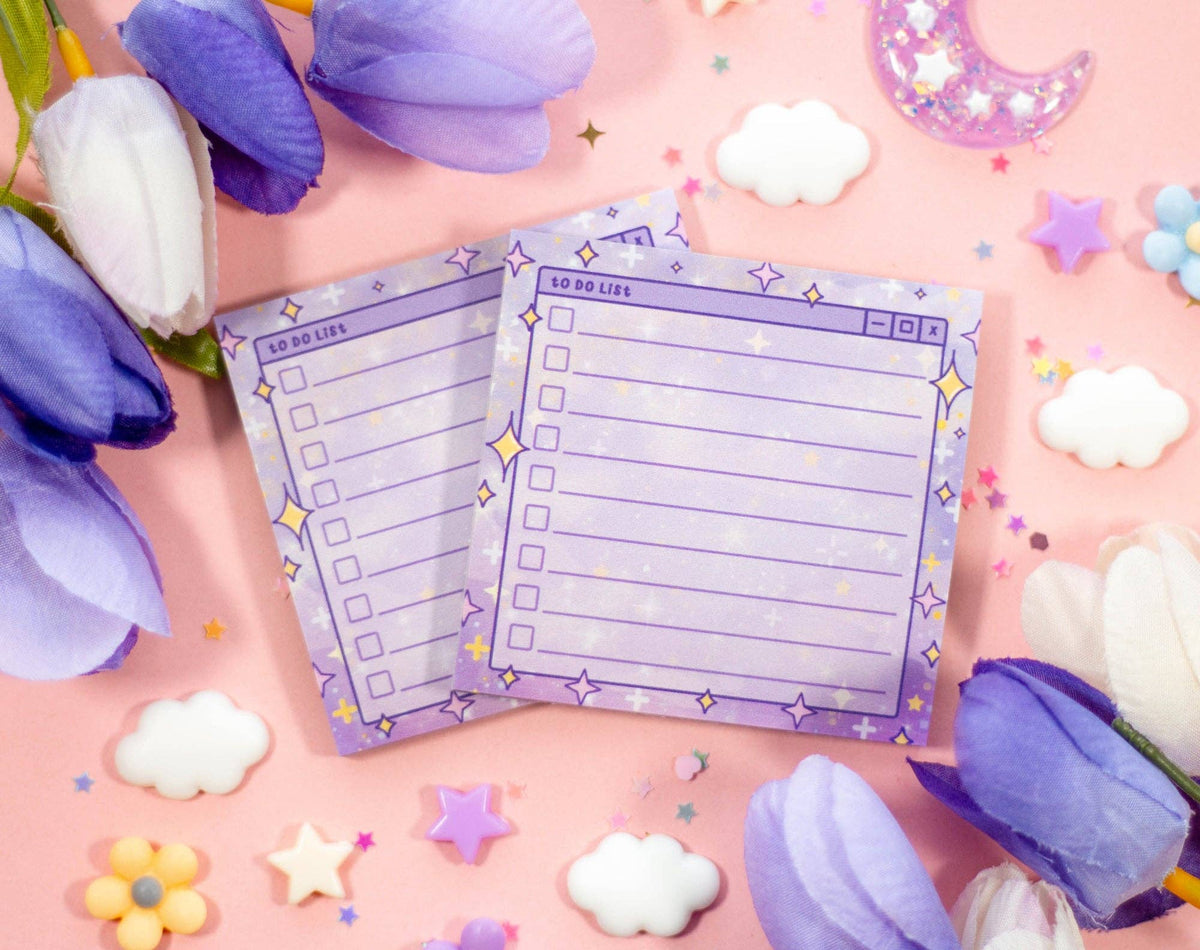 Unicorn Eclipse Sparkles Sticky Note (To-Do List)