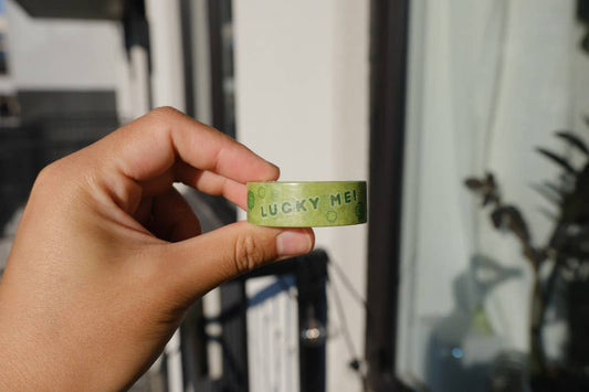 Lucky me! clover washi tape