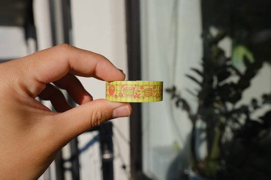 Matcha strawberry washi