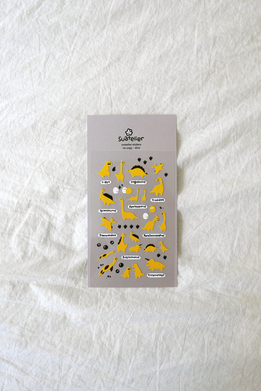 Suatelier Design Dino 1095 Sticker Sheet