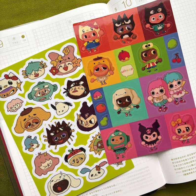 Sanr-imal Crossing Stickers