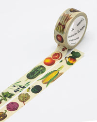 COGNITIVE SURPLUS Fruit & Vegetable Harvest Washi Tape