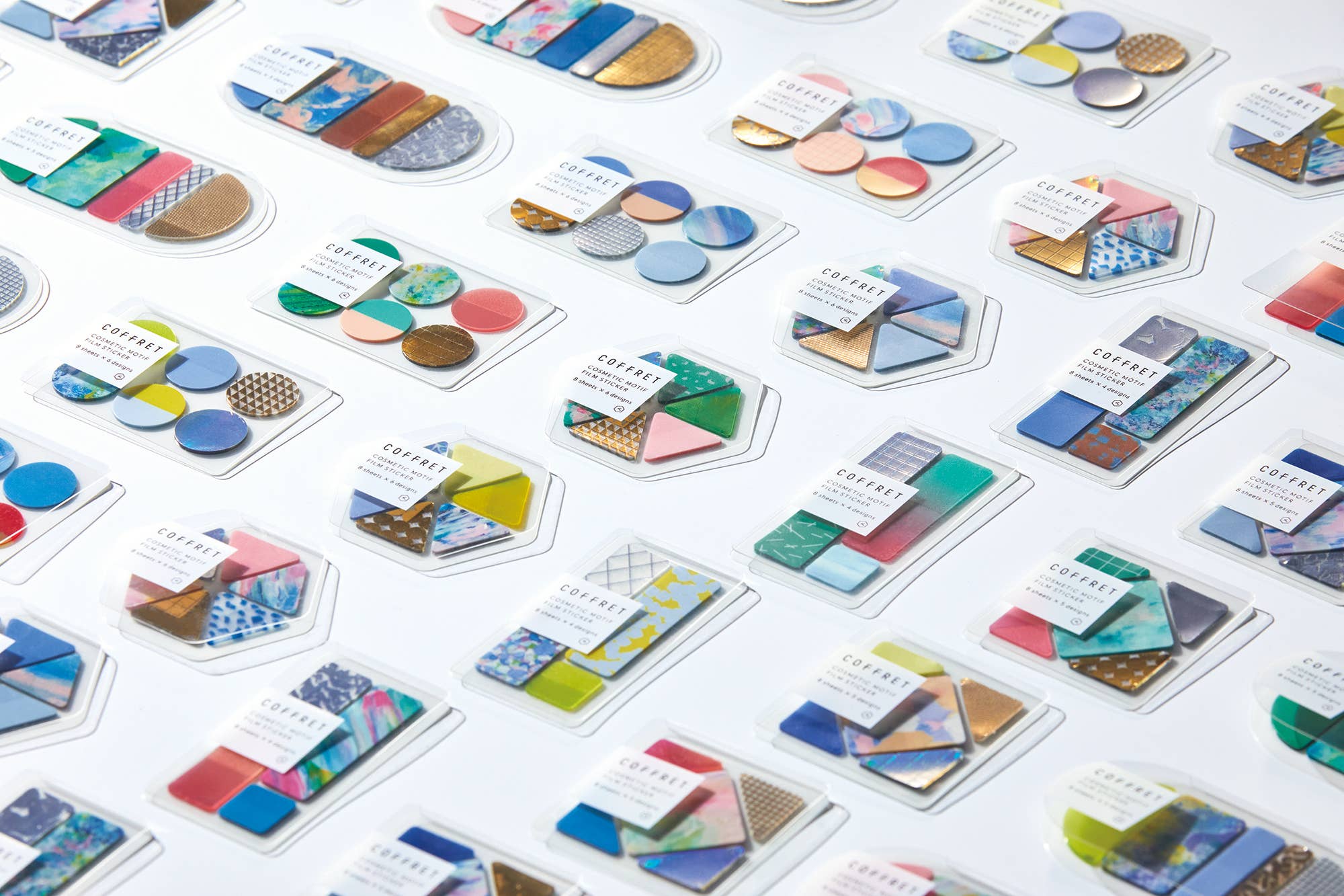 "COFFRET" CIRCLE Decoration Sticker