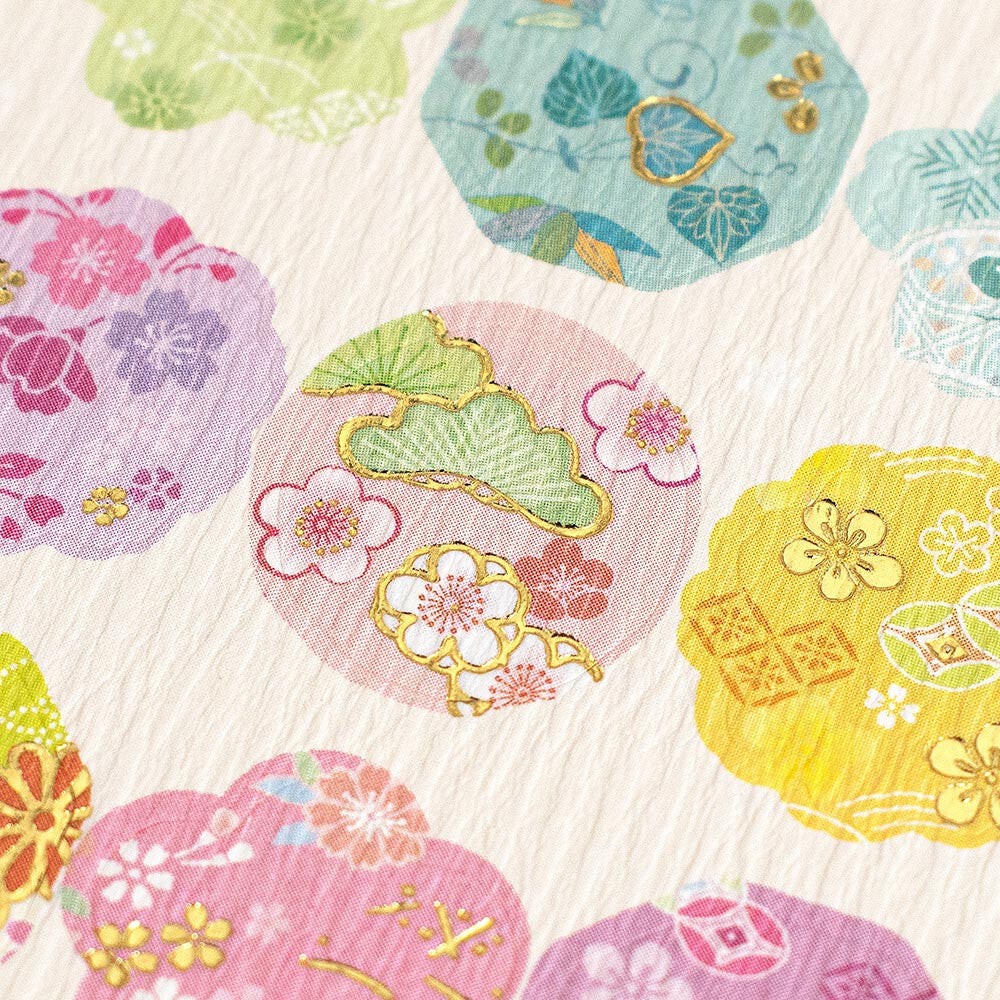 Large Floral Stickers Made In Japan