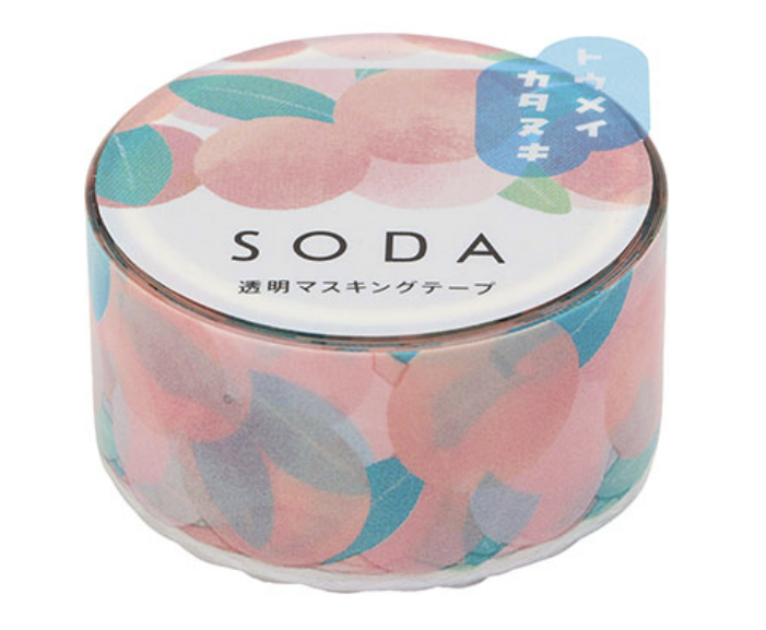 SODA transparent Masking Tape