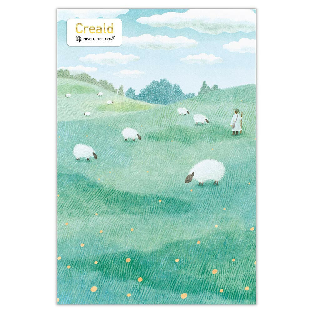 Highland Sheep Postcard Made In Japan