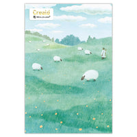 Highland Sheep Postcard Made In Japan