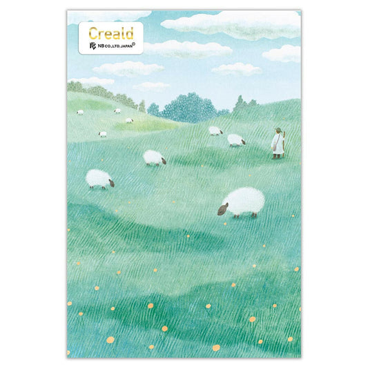 Highland Sheep Postcard Made In Japan
