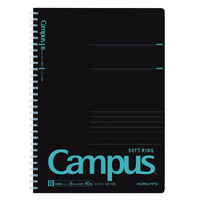 Campus Notebook Soft Ring 40 sheets B5 Black No.6 (Semi-B5)
