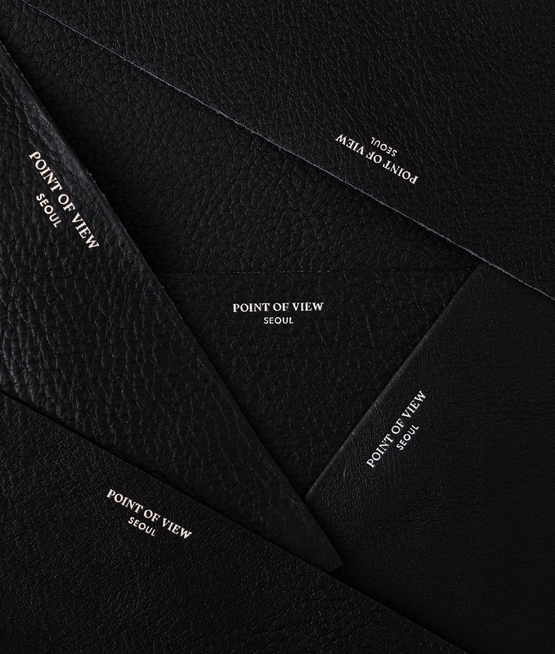 Button Leather Pen Case - Point of View