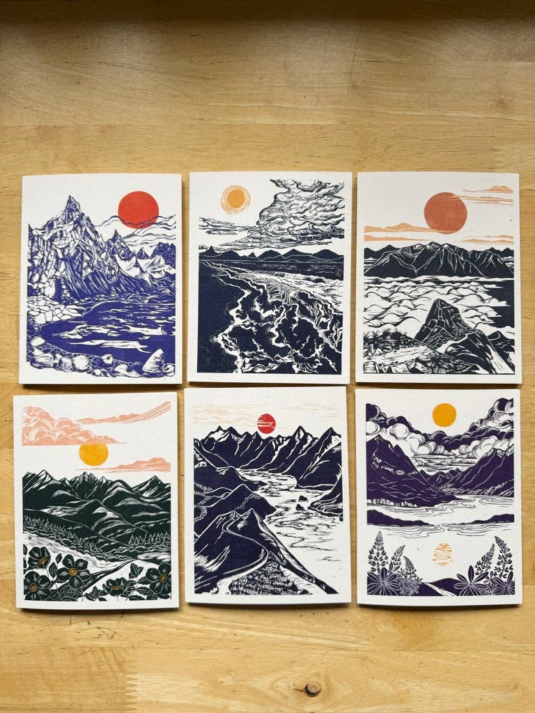 Alpine to Shoreline Boxed Card Set