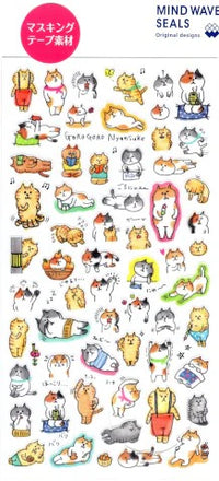 MINDWAVE Sticker Sheet GOROGORO CAT