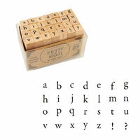 KODOMO NO KAO Stamp Set Small - Alphabet Lowercase