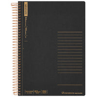 Maruman Spiral Note BASIC A5 LINE 150 sheets (Black)
