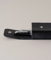 Button Leather Pen Case - Point of View