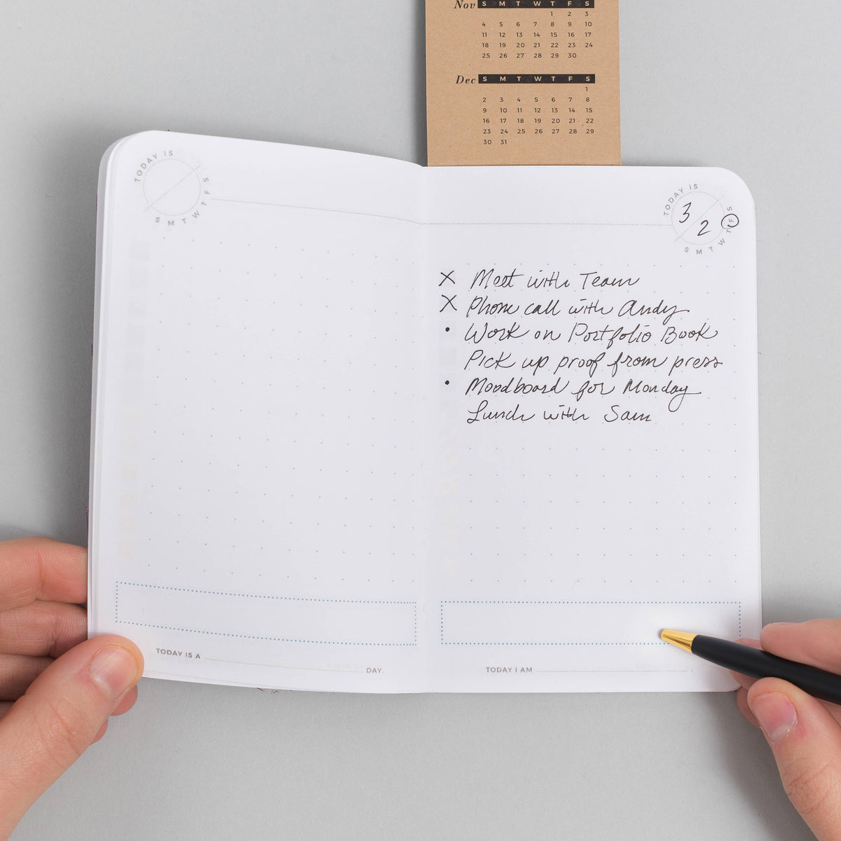 Today Pocket Planner (Pebble Grey)