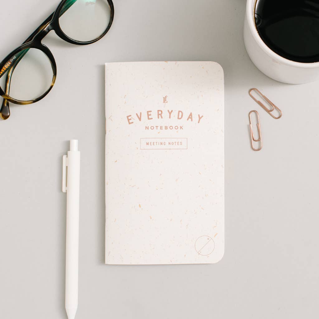 Everyday Meeting Notes Notebook 2-Pack