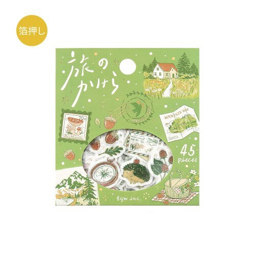 BGM Decoration Foil stamped flake sticker
