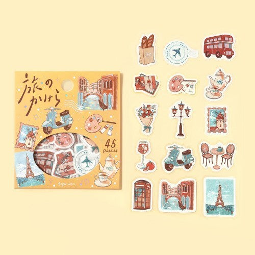 BGM Decoration Foil stamped flake sticker
