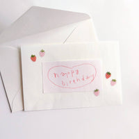 Strawberries Sticker Sheet - Deco.20 - Suatelier Design