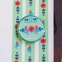 Washi Tape - Blue Bird