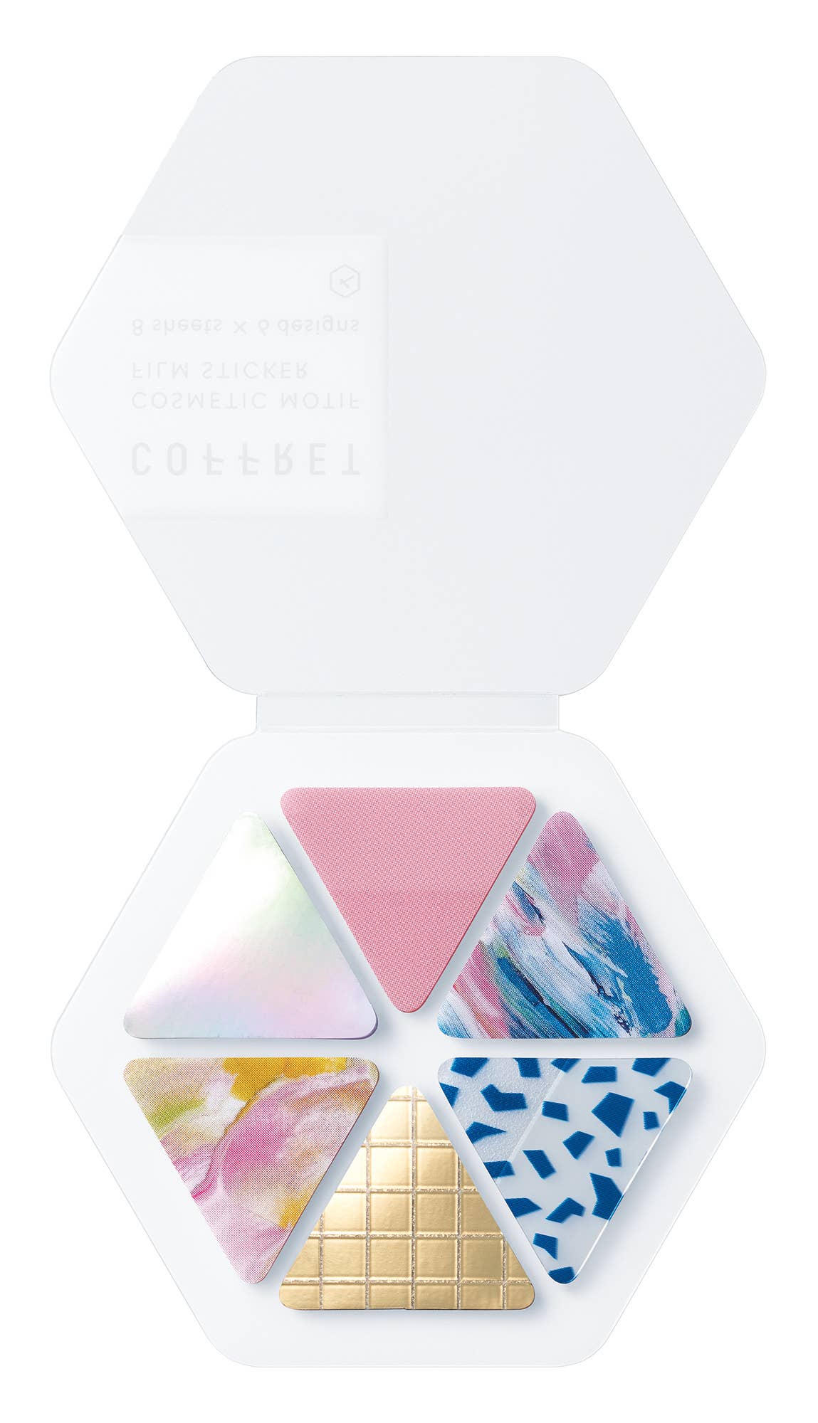 "COFFRET" TRIANGLE Decoration Sticker