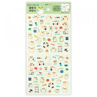 NB Planner Exercising Hamster Sticker Sheet