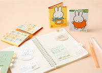Miffy 4Layered StickyNotes  Memo Pad Pack- vivid