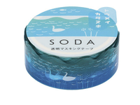 SODA transparent Masking Tape