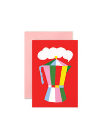 Espresso – Retro Coffee Mini Note Card