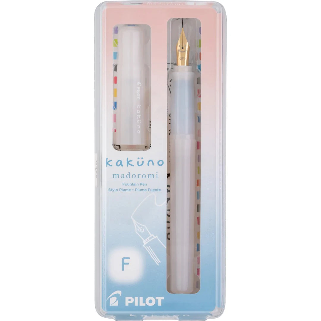 Pilot Kakuno Madoromi Fountain Pen (Fine Nib)