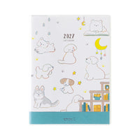Midori POCKET DIARY A6 DOG 2027