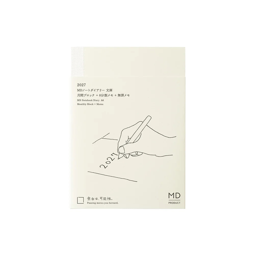 Midori MD DIARY 2027 A6