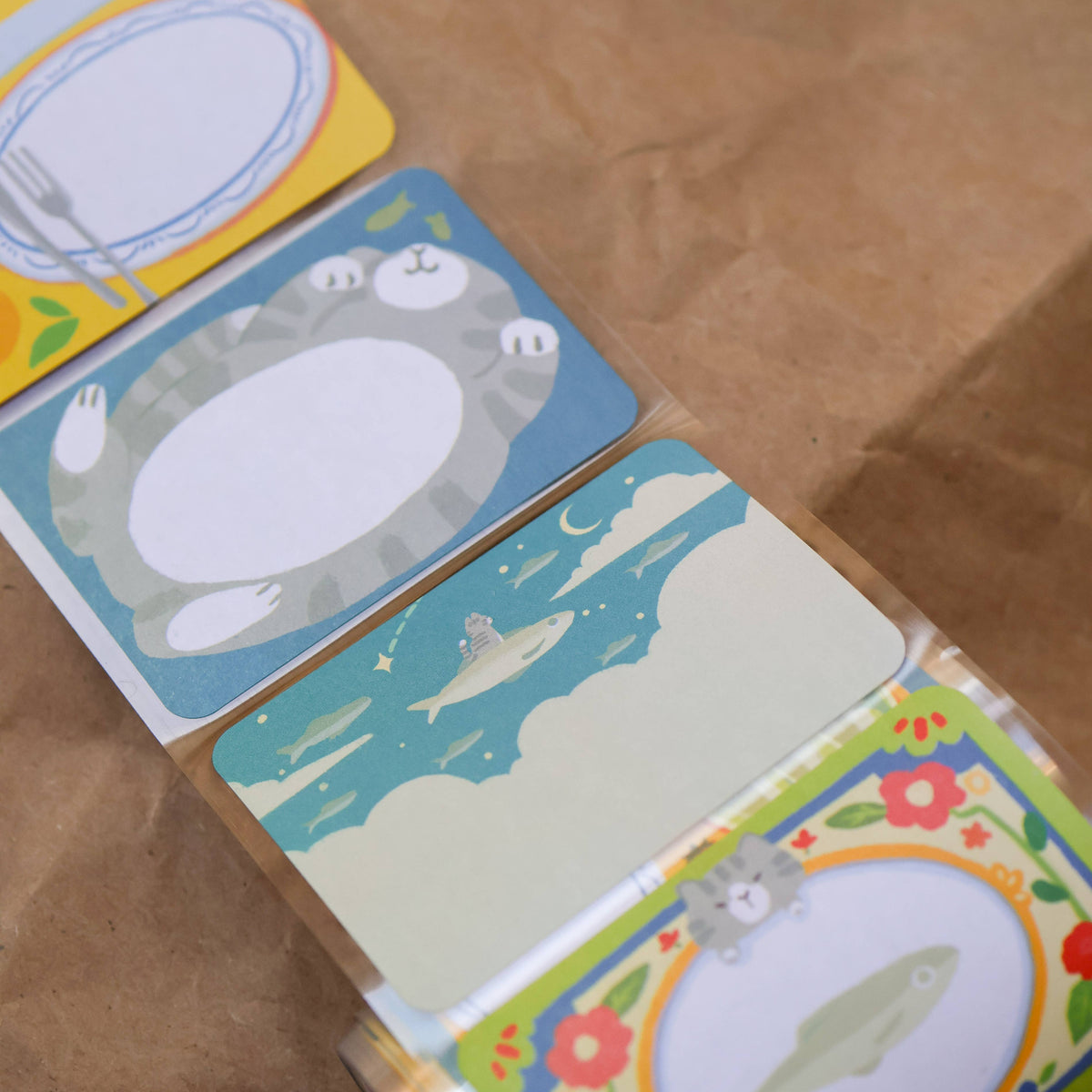 Paper Roll Labels - Sardine Fan