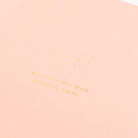 MIDORI SOFT COLOR NOTEBOOK - A5 - DOT GRID