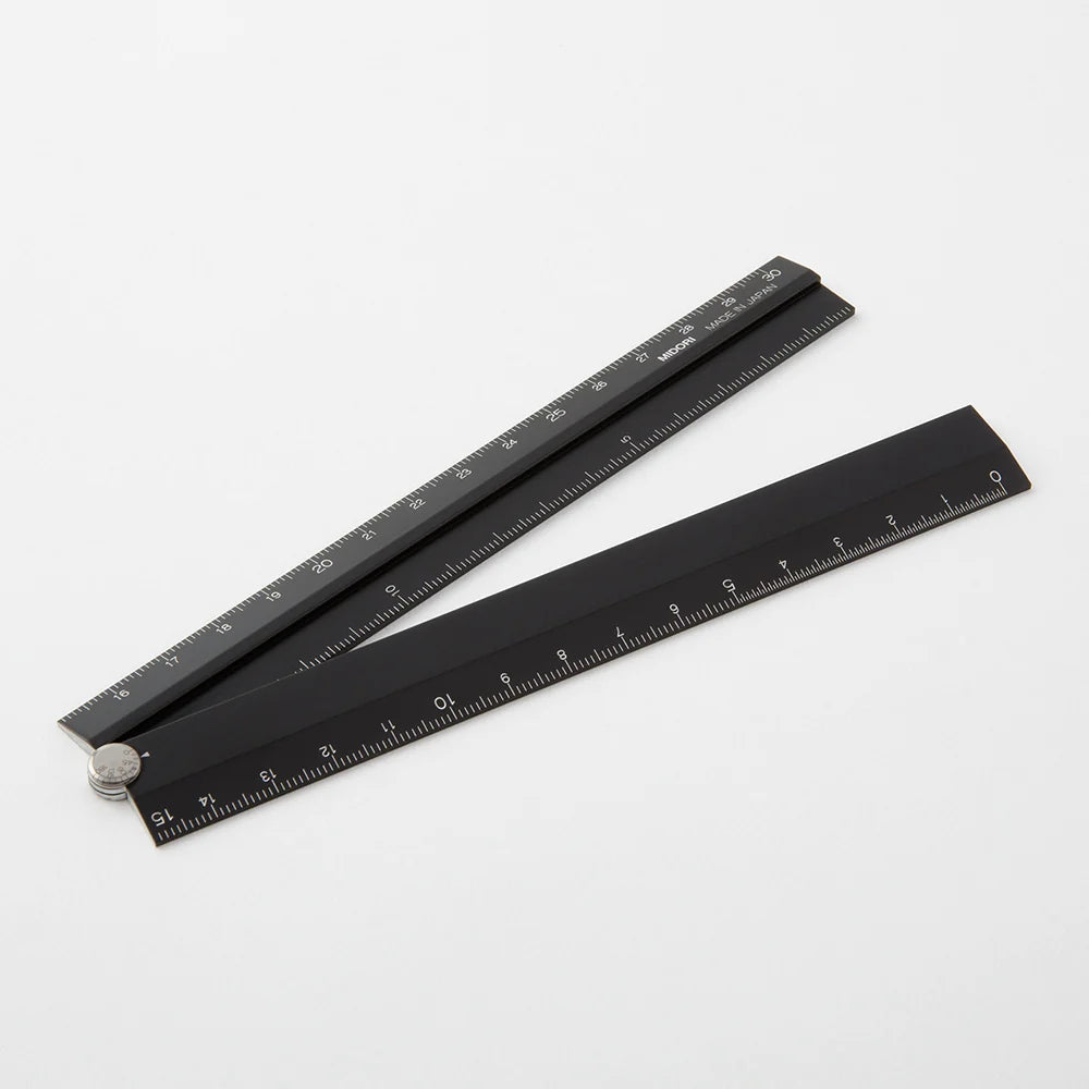 Midori Foldable Aluminum Ruler