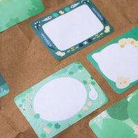 Paper Roll Labels - Ducks in Koi Pond