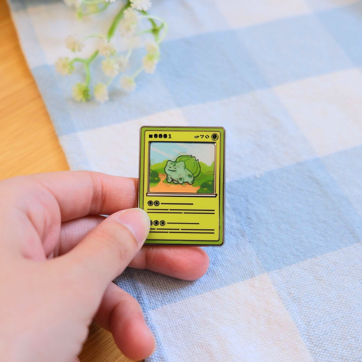 Ditto Poke Card Lenticular Pin