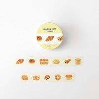 Suatelier Design Illust.08 Bread Washi Tape