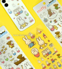New! Miffy Epoxy Daily Life Sticker